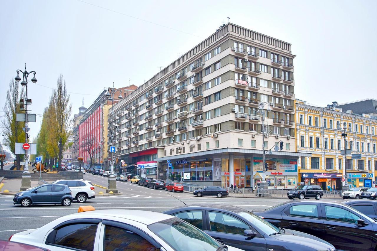 Sauna, Big Jacuzzi , Khreshchatyk Apartments Kiev Exterior foto